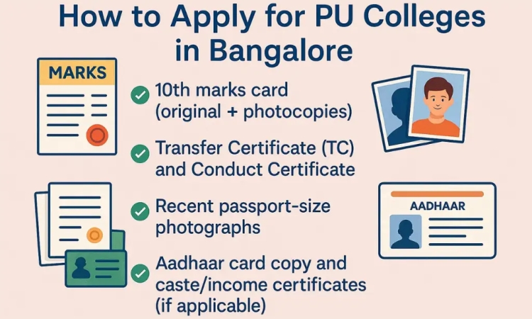 how to apply for pu colleges in bangalore