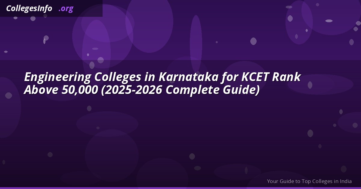 Engineering Colleges in Karnataka f...