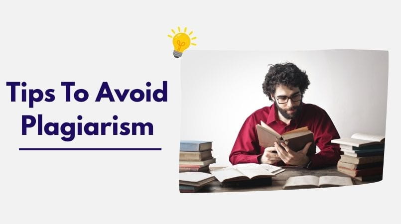 Tips to avoid plagiarism in academic writing