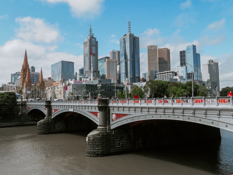 Melbourne city skyline