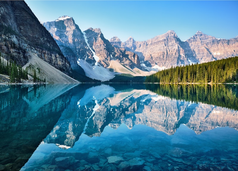 Canadian autumn landscape